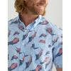 imageHUK Mens A1a Woven Performance Long Sleeve ButtonKc  Windsurfer