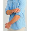 imageHUK Mens A1a Woven Performance Long Sleeve ButtonMarolina Blue