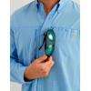 imageHUK Mens A1a Woven Performance Long Sleeve ButtonMarolina Blue