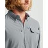 imageHUK Mens A1a Woven Performance Long Sleeve ButtonNight Owl