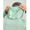 imageHUK Mens Icon Hoodie Fishing Shirt with Sun ProtectionFog Green