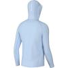 imageHUK Mens Icon Hoodie Fishing Shirt with Sun ProtectionIce Water