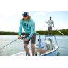 imageHUK Mens Icon Hoodie Fishing Shirt with Sun ProtectionMarine Blue