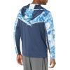 imageHUK Mens Icon X Camo Hoodie UPF 50 LongSleeve Fishing ShirtMossy Oak Blue Shark