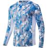 imageHUK Mens Icon X Camo Hoodie UPF 50 LongSleeve Fishing ShirtMulticolor