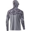 imageHUK Mens Icon X Camo Hoodie UPF 50 LongSleeve Fishing ShirtTide Change  Castaway