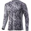 imageHUK Mens Icon X Camo Hoodie UPF 50 LongSleeve Fishing ShirtTide Change  Exuma
