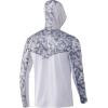 imageHUK Mens Icon X Camo Hoodie UPF 50 LongSleeve Fishing ShirtTide Change  Hogs Back