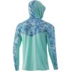 imageHUK Mens Icon X Camo Hoodie UPF 50 LongSleeve Fishing ShirtTide Change  Sea Floor