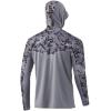 imageHUK Mens Icon X Camo Hoodie UPF 50 LongSleeve Fishing ShirtTide Change  the Edge
