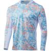 imageHUK Mens Icon X Camo Hoodie UPF 50 LongSleeve Fishing ShirtTide Change  the Edge