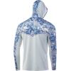 imageHUK Mens Icon X Camo Hoodie UPF 50 LongSleeve Fishing ShirtTide Change  the Edge