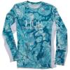 imageHUK Mens Icon X Camo Long Sleeve Performance Fishing ShirtKryptek Obskura Shallows