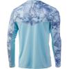 imageHUK Mens Icon X Camo Long Sleeve Performance Fishing ShirtMossy Oak Evenflow