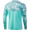 imageHUK Mens Icon X Camo Long Sleeve Performance Fishing ShirtMossy Oak Seafoam
