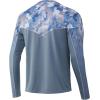 imageHUK Mens Icon X Camo Long Sleeve Performance Fishing ShirtRefraction Ice Boat