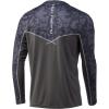 imageHUK Mens Icon X Camo Long Sleeve Performance Fishing ShirtRunning Lakes  Volcanic Ash