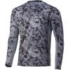 imageHUK Mens Icon X Camo Long Sleeve Performance Fishing ShirtTide Change  Exuma