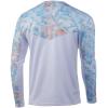 imageHUK Mens Icon X Camo Long Sleeve Performance Fishing ShirtTide Change  Exuma