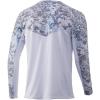 imageHUK Mens Icon X Camo Long Sleeve Performance Fishing ShirtTide Change  Exuma