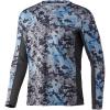 imageHUK Mens Icon X Camo Long Sleeve Performance Fishing ShirtTide Change  Exuma
