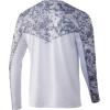 imageHUK Mens Icon X Camo Long Sleeve Performance Fishing ShirtTide Change  Hogs Back