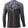 imageHUK Mens Icon X Camo Long Sleeve Performance Fishing ShirtTide Change Fade  Castaway