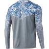 imageHUK Mens Icon X Camo Long Sleeve Performance Fishing ShirtTide Change Fade  the Edge