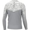 imageHUK Mens Icon X Crew LongSleeve Performance Fishing ShirtInside Reef Fade  Harbor Mist