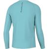 imageHUK Mens Icon X Crew LongSleeve Performance Fishing ShirtMarine Blue
