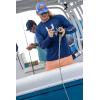 imageHUK Mens Icon X Crew LongSleeve Performance Fishing ShirtNaval Academy