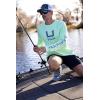 imageHUK Mens Icon X Crew LongSleeve Performance Fishing ShirtPatina