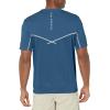 imageHUK Mens Icon X Short Sleeve Fishing Shirt with Sun ProtectionTitanium Blue
