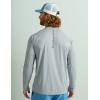 imageHUK Mens Kc Scott Patterned Pursuit Hoodie Hooded Fishing ShirtHarbor Mist