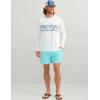 imageHUK Mens Kc Scott Patterned Pursuit Hoodie Hooded Fishing ShirtWhite