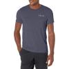 imageHUK Mens Kc Scott Short Sleeve Tee  Performance Fishing TShirtDolphin  Sargasso Sea Heather