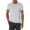imageHUK Mens Kc Scott Short Sleeve Tee  Performance Fishing TShirtMarlin  Sharkskin Heather