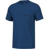 imageHUK Mens Kc Scott Short Sleeve Tee Performance Fishing TShirtState Staples  Set Sail