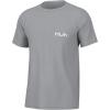 imageHUK Mens Kc Scott Short Sleeve Tee Performance Fishing TShirtTexas Redfish  Harbor Mist