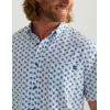 imageHUK Mens Kona Pattern Short Sleeve Fishing Button Down ShirtWhite 20