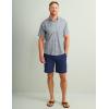 imageHUK Mens Kona Short Sleeve Fishing Button Down ShirtKc Fish Chaos  Night Owl