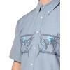 imageHUK Mens Kona Short Sleeve Fishing Button Down ShirtKona Graphic  Night Owl