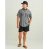 imageHUK Mens Kona Short Sleeve Fishing Button Down ShirtKona Graphic  Night Owl