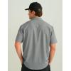 imageHUK Mens Kona Short Sleeve Fishing Button Down ShirtKona Graphic  Night Owl