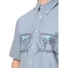 imageHUK Mens Kona Short Sleeve Fishing Button Down ShirtKona Graphic  Night Owl