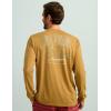 imageHUK Mens Long Sleeve Performance Tee Fishing TShirtSand Piper