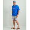 imageHUK Mens Performance Fishing Logo Tee Short Sleeve QuickDryLogo  Ocean Blue