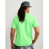 imageHUK Mens Performance Fishing Logo Tee Short Sleeve QuickDryLogo  Summer Green