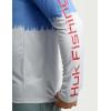 imageHUK Mens Pursuit Graphic Hoodie Sun Protecting Fishing Shirt with HoodHarbor Mist