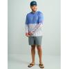 imageHUK Mens Pursuit Graphic Hoodie Sun Protecting Fishing Shirt with HoodHarbor Mist